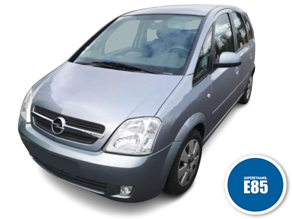 Opel Meriva 1.4 16V Twinport 90 CV ethanol e85 flexfuel